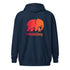 Elephant Conservation - Full Zip Womens Hoodie